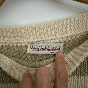 Diane Von Fustenberg Small Sweater Women EUC